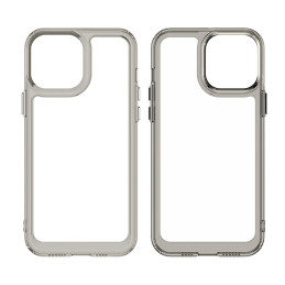 Outer Space Case dėklas skirtas iPhone 13 Pro Max, kietas dangtelis su gelio rėmeliu, mėlynas