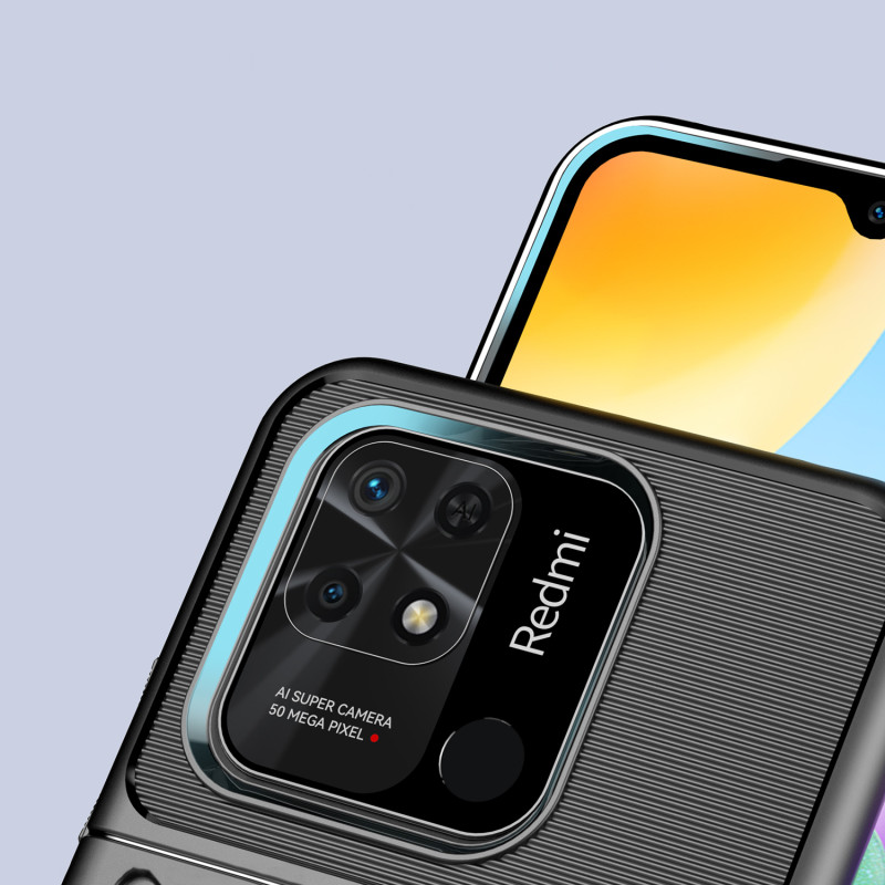 Thunder Case lankstus šarvuotas dėklas Xiaomi Redmi 10C juodas
