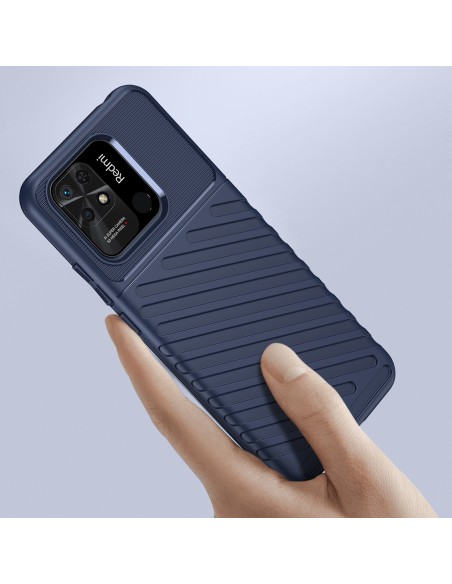 Thunder Case lankstus šarvuotas dėklas, skirtas Xiaomi Redmi 10C blue