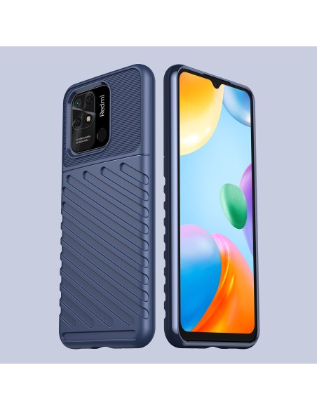 Thunder Case lankstus šarvuotas dėklas, skirtas Xiaomi Redmi 10C blue