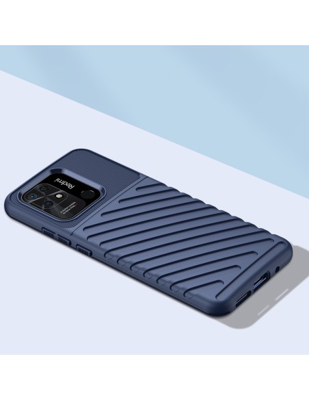 Thunder Case lankstus šarvuotas dėklas, skirtas Xiaomi Redmi 10C blue