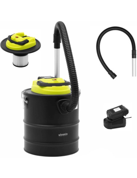 Židinio pelenų siurblys su HEPA filtru, žarnos ilgis 80 cm 150 W 20 l Židinio pelenų siurblys su HEPA filtru, žarnos ilgis 80 cm 150 W 20 l