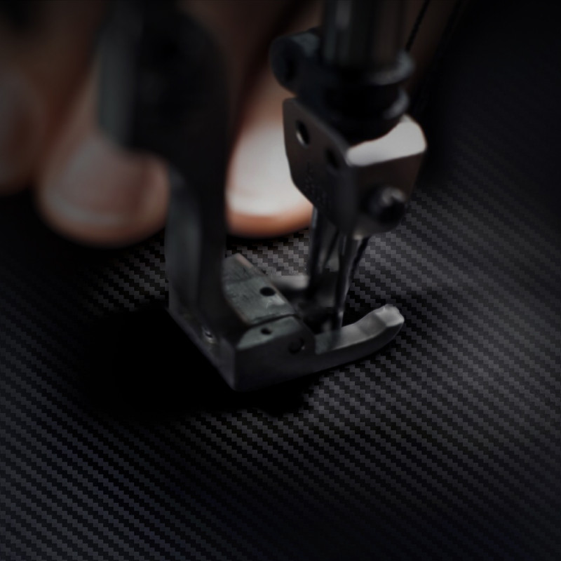 Nillkin Synthetic Fiber Case šarvuotas dangtelis iPhone 12 Pro Max juodas