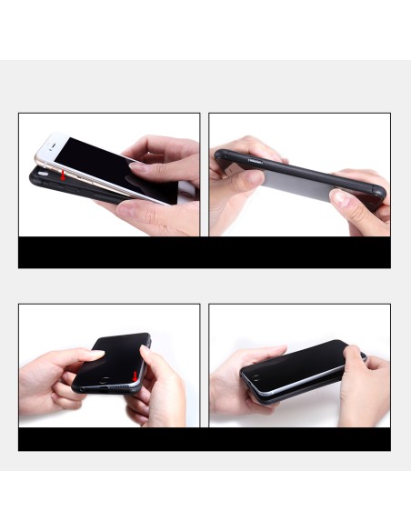 Nillkin Synthetic Fiber Case šarvuotas dangtelis iPhone 12 Pro Max juodas Nillkin Synthetic Fiber Case šarvuotas dangtelis iPhone 12 Pro Max juodas