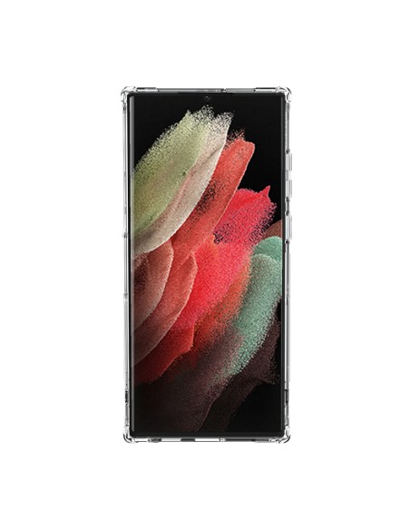 Nillkin Nature Pro dėklas Samsung Galaxy S22 Ultra šarvuoto korpuso dangtelis baltas Nillkin Nature Pro dėklas Samsung Galaxy S22 Ultra šarvuoto korpuso dangtelis baltas