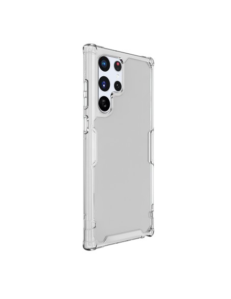 Nillkin Nature Pro dėklas Samsung Galaxy S22 Ultra šarvuoto korpuso dangtelis baltas Nillkin Nature Pro dėklas Samsung Galaxy S22 Ultra šarvuoto korpuso dangtelis baltas