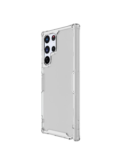 Nillkin Nature Pro dėklas Samsung Galaxy S22 Ultra šarvuoto korpuso dangtelis baltas Nillkin Nature Pro dėklas Samsung Galaxy S22 Ultra šarvuoto korpuso dangtelis baltas