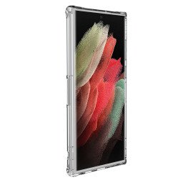 Nillkin Nature Pro dėklas Samsung Galaxy S22 Ultra šarvuoto korpuso dangtelis baltas