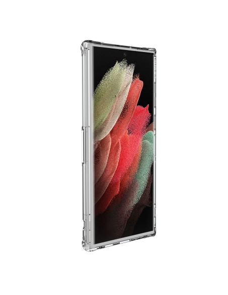 Nillkin Nature Pro dėklas Samsung Galaxy S22 Ultra šarvuoto korpuso dangtelis baltas Nillkin Nature Pro dėklas Samsung Galaxy S22 Ultra šarvuoto korpuso dangtelis baltas