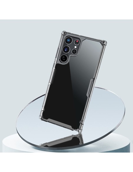 Nillkin Nature Pro dėklas Samsung Galaxy S22 Ultra šarvuoto korpuso dangtelis baltas Nillkin Nature Pro dėklas Samsung Galaxy S22 Ultra šarvuoto korpuso dangtelis baltas