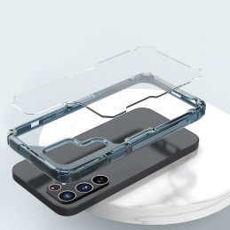 Nillkin Nature Pro dėklas Samsung Galaxy S22 Ultra šarvuoto korpuso dangtelis baltas