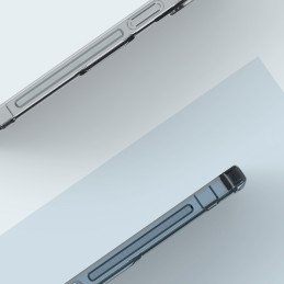 Nillkin Nature Pro dėklas Samsung Galaxy S22 Ultra šarvuoto korpuso dangtelis baltas