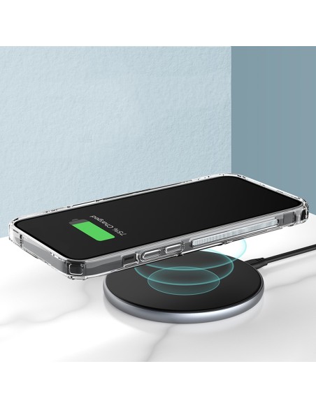 Nillkin Nature Pro dėklas Samsung Galaxy S22 Ultra šarvuoto korpuso dangtelis baltas Nillkin Nature Pro dėklas Samsung Galaxy S22 Ultra šarvuoto korpuso dangtelis baltas