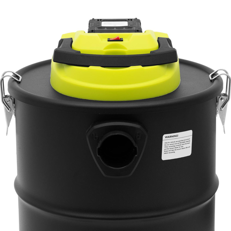 Židinio pelenų siurblys su HEPA filtru, žarnos ilgis 80 cm 150 W 20 l