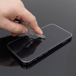 Wozinsky Full Glue grūdintas stiklas, skirtas Moto G51 viso ekrano su rėmeliu, juodas