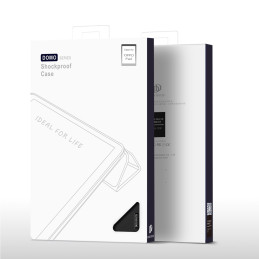 DUX DUCIS Domo sulankstomo dangtelio planšetės dėklas su Smart Sleep funkcija Oppo Pad stovas juodas