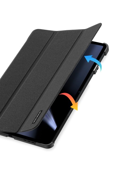 DUX DUCIS Domo sulankstomo dangtelio planšetės dėklas su Smart Sleep funkcija Oppo Pad stovas juodas DUX DUCIS Domo sulankstomo dangtelio planšetės dėklas su Smart Sleep funkcija Oppo Pad stovas juodas
