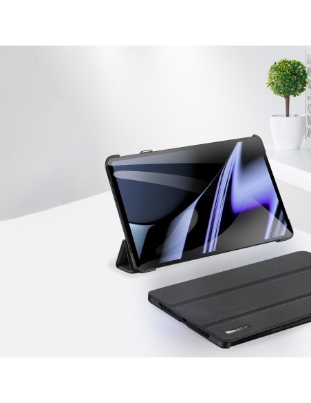 DUX DUCIS Domo sulankstomo dangtelio planšetės dėklas su Smart Sleep funkcija Oppo Pad stovas juodas DUX DUCIS Domo sulankstomo dangtelio planšetės dėklas su Smart Sleep funkcija Oppo Pad stovas juodas