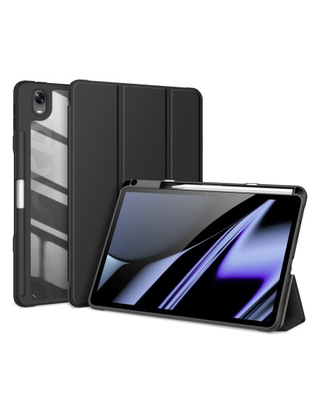 Dux Ducis Toby Armored Flip Smart dėklas, skirtas Oppo Pad su juodu rašiklio laikikliu Dux Ducis Toby Armored Flip Smart dėklas, skirtas Oppo Pad su juodu rašiklio laikikliu