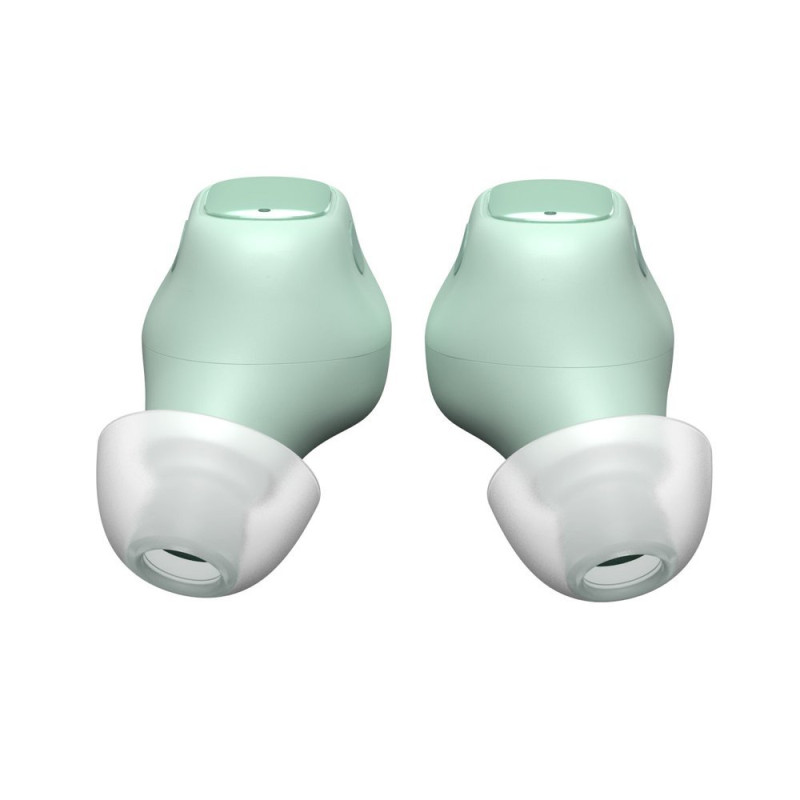 Encok WM01 TWS Bluetooth 5.0 belaidės ausinės žalios spalvos