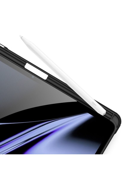Dux Ducis Toby Armored Flip Smart dėklas, skirtas Oppo Pad su juodu rašiklio laikikliu Dux Ducis Toby Armored Flip Smart dėklas, skirtas Oppo Pad su juodu rašiklio laikikliu