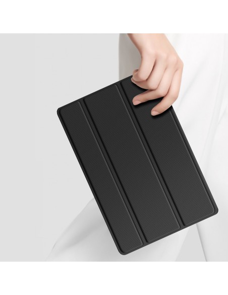Dux Ducis Toby Armored Flip Smart dėklas, skirtas Oppo Pad su juodu rašiklio laikikliu Dux Ducis Toby Armored Flip Smart dėklas, skirtas Oppo Pad su juodu rašiklio laikikliu