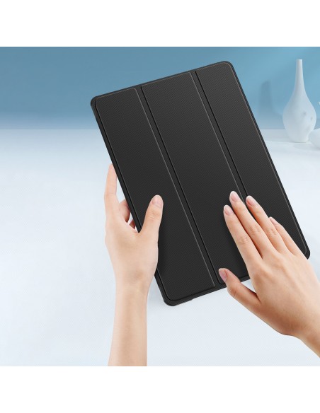 Dux Ducis Toby Armored Flip Smart dėklas, skirtas Oppo Pad su juodu rašiklio laikikliu Dux Ducis Toby Armored Flip Smart dėklas, skirtas Oppo Pad su juodu rašiklio laikikliu