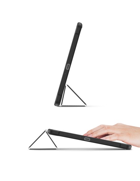 Dux Ducis Toby Armored Flip Smart dėklas, skirtas Oppo Pad su juodu rašiklio laikikliu Dux Ducis Toby Armored Flip Smart dėklas, skirtas Oppo Pad su juodu rašiklio laikikliu