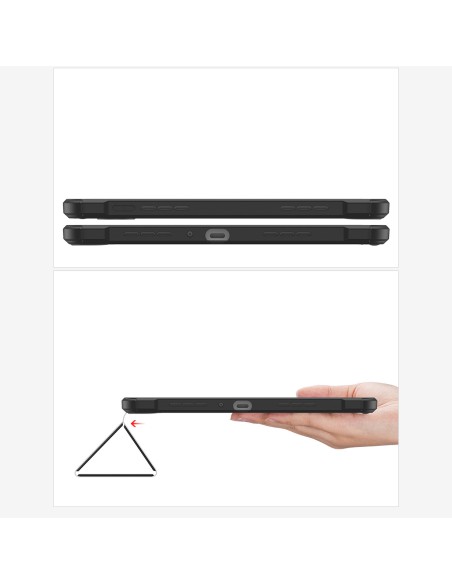 Dux Ducis Toby Armored Flip Smart dėklas, skirtas Oppo Pad su juodu rašiklio laikikliu Dux Ducis Toby Armored Flip Smart dėklas, skirtas Oppo Pad su juodu rašiklio laikikliu