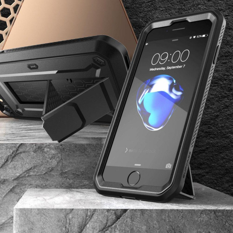 Unicorn Beetle Pro Supcase dėklas, skirtas iPhone 7/ 8/ SE 2020/ 2022 – juodas