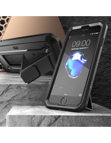 Unicorn Beetle Pro Supcase dėklas, skirtas iPhone 7/ 8/ SE 2020/ 2022 – juodas Unicorn Beetle Pro Supcase dėklas, skirtas iPhone 7/ 8/ SE 2020/ 2022 – juodas