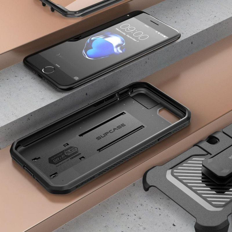Unicorn Beetle Pro Supcase dėklas, skirtas iPhone 7/ 8/ SE 2020/ 2022 – juodas