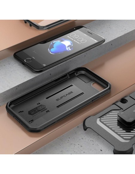 Unicorn Beetle Pro Supcase dėklas, skirtas iPhone 7/ 8/ SE 2020/ 2022 – juodas Unicorn Beetle Pro Supcase dėklas, skirtas iPhone 7/ 8/ SE 2020/ 2022 – juodas