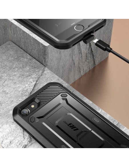 Unicorn Beetle Pro Supcase dėklas, skirtas iPhone 7/ 8/ SE 2020/ 2022 – juodas Unicorn Beetle Pro Supcase dėklas, skirtas iPhone 7/ 8/ SE 2020/ 2022 – juodas