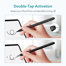 ESR Digital+ Magnetic Stylus Pen for iPad – baltas