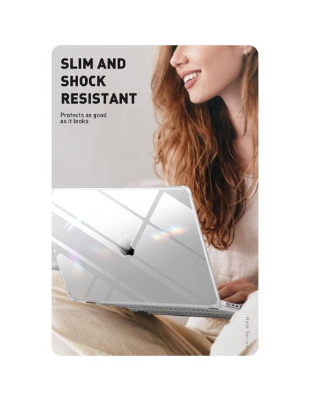 Supcase Unicorn Beetle Skaidrus dėklas, skirtas Macbook Pro 14& 39 & 39 2021-2023 – skaidrus