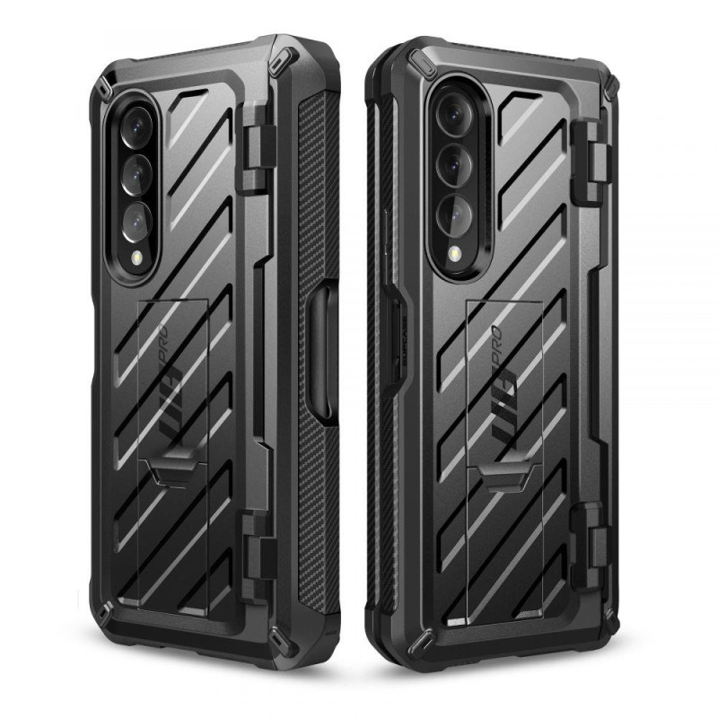 Supcase Unicorn Beetle Pro Pen dėklas, skirtas Samsung Galaxy Z Fold 3 - juodas