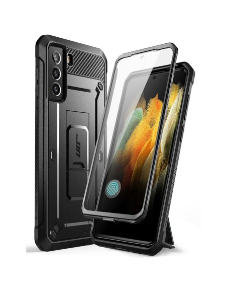 Unicorn Beetle Pro Supcase dėklas, skirtas Samsung Galaxy S21 FE - juodas Unicorn Beetle Pro Supcase dėklas, skirtas Samsung Galaxy S21 FE - juodas