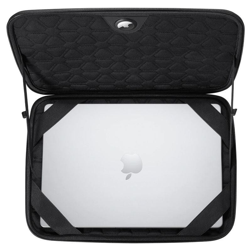 Spigen Rugged Armor Pouch Pro dangtelis 13-14" nešiojamam kompiuteriui - juodas