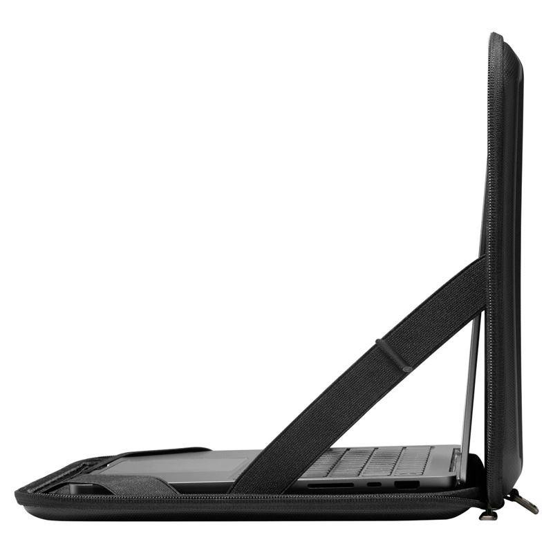Spigen Rugged Armor Pouch Pro dangtelis 13-14" nešiojamam kompiuteriui - juodas