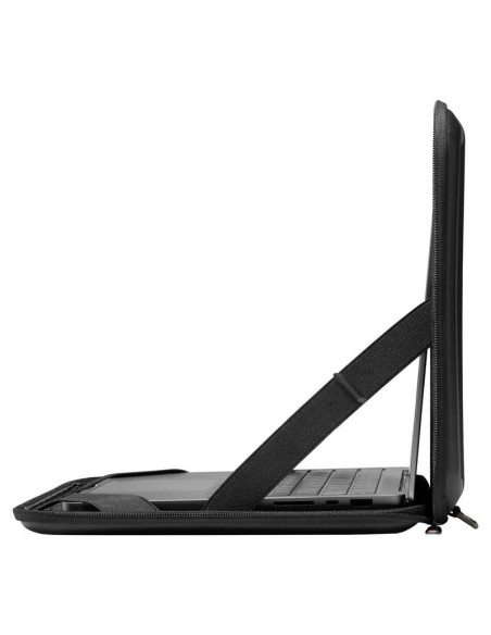 Spigen Rugged Armor Pouch Pro dangtelis 13-14" nešiojamam kompiuteriui - juodas Spigen Rugged Armor Pouch Pro dangtelis 13-14" nešiojamam kompiuteriui - juodas