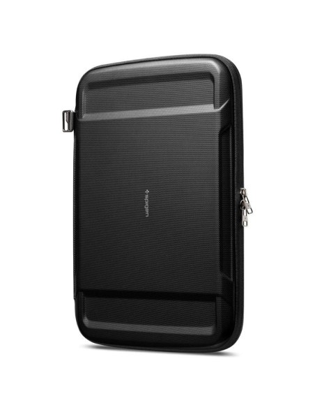 Spigen Rugged Armor Pouch Pro dangtelis 13-14" nešiojamam kompiuteriui - juodas Spigen Rugged Armor Pouch Pro dangtelis 13-14" nešiojamam kompiuteriui - juodas