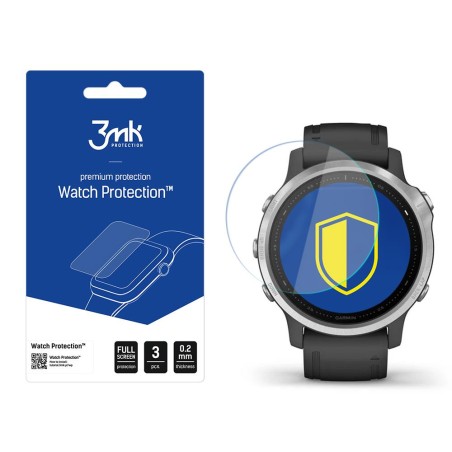 3mk Watch Protection™ hibridinis stiklas v. FlexibleGlass Lite ant Garmin Fenix 6s 3mk Watch Protection™ hibridinis stiklas v. FlexibleGlass Lite ant Garmin Fenix 6s