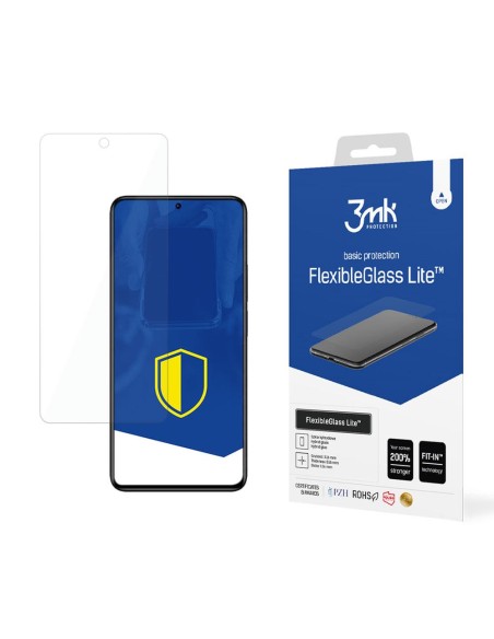 3mk FlexibleGlass Lite™ hibridinis stiklas, skirtas Xiaomi Redmi Note 11 Pro+ 5G 3mk FlexibleGlass Lite™ hibridinis stiklas, skirtas Xiaomi Redmi Note 11 Pro+ 5G