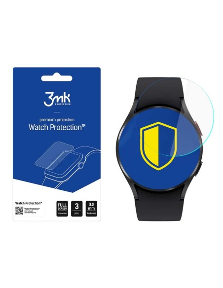 3mk Watch Protection™ v. FlexibleGlass Lite hibridinis stiklas, skirtas Samsung Galaxy Watch 4 44mm 3mk Watch Protection™ v. FlexibleGlass Lite hibridinis stiklas, skirtas Samsung Galaxy Watch 4 44mm