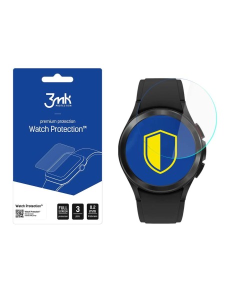 3mk Watch Protection™ v. FlexibleGlass Lite hibridinis stiklas ant Samsung Galaxy Watch 4 Classic 42mm 3mk Watch Protection™ v. FlexibleGlass Lite hibridinis stiklas ant Samsung Galaxy Watch 4 Classic 42mm