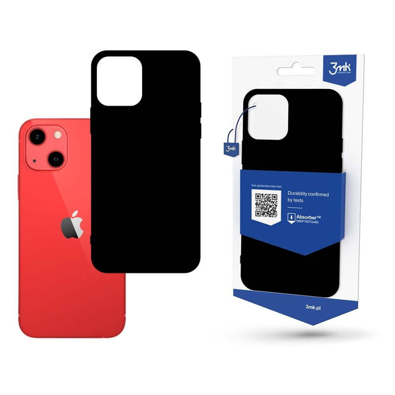 3mk matinis dėklas iPhone 13 mini - juodas 3mk matinis dėklas iPhone 13 mini - juodas