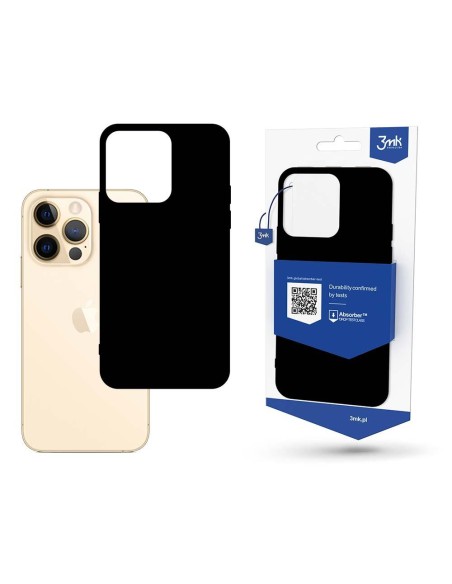 3mk matinis dėklas, skirtas iPhone 13 Pro – juodas 3mk matinis dėklas, skirtas iPhone 13 Pro – juodas