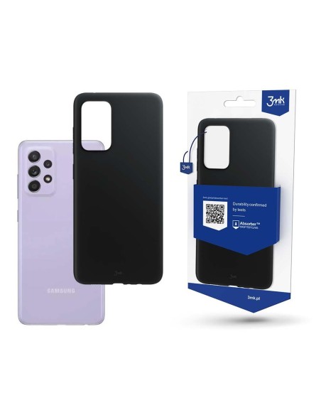 3mk matinis dėklas, skirtas Samsung Galaxy A52 4G / 5G / A52s 5G – juodas 3mk matinis dėklas, skirtas Samsung Galaxy A52 4G / 5G / A52s 5G – juodas