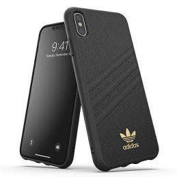 Adidas OR Molded Case PU, skirtas iPhone Xs Max - juodas